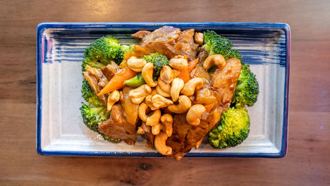 BBQ Pork with Cashew Nuts