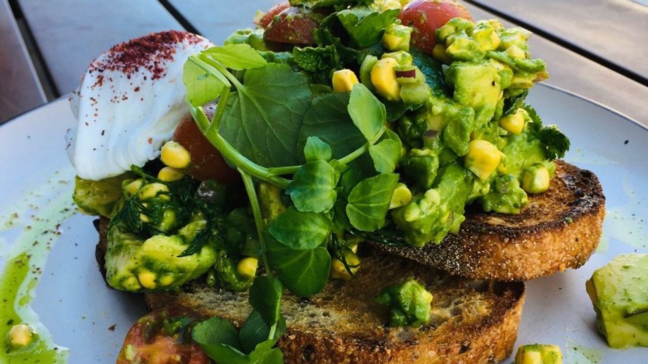 Avocado Breakfast Bruschetta