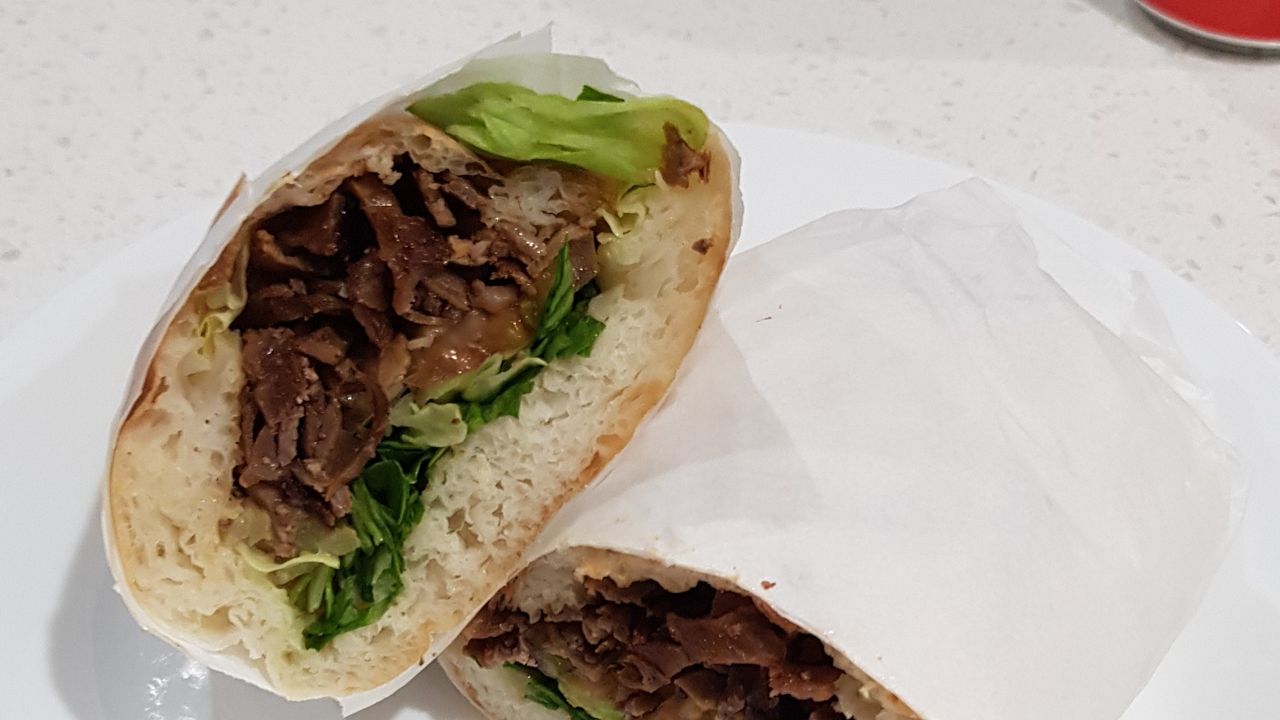 Lamb Kebab Wrap