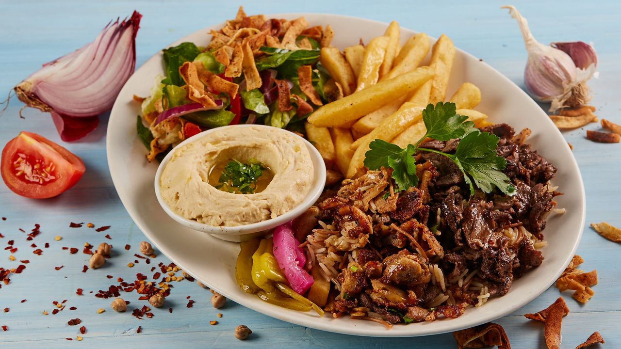 Chicken Shawarma Plate
