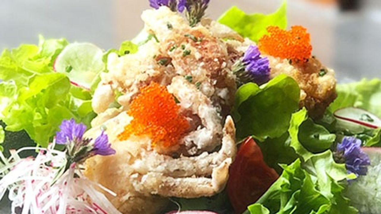 Soft Shell Crab Salad