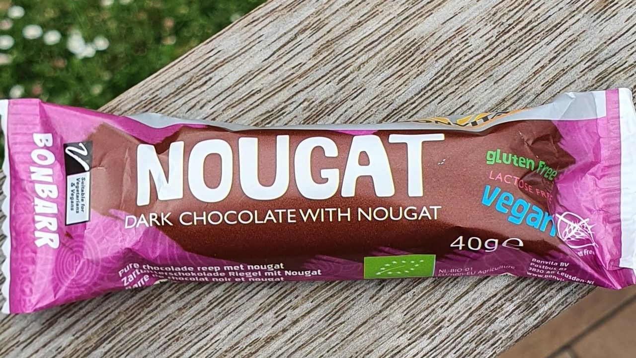 Dark Chocolate Nougat Bar 40 gram