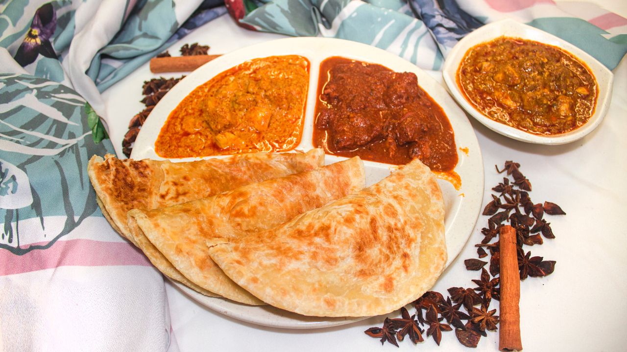 Pratha (3) + Curries (3)