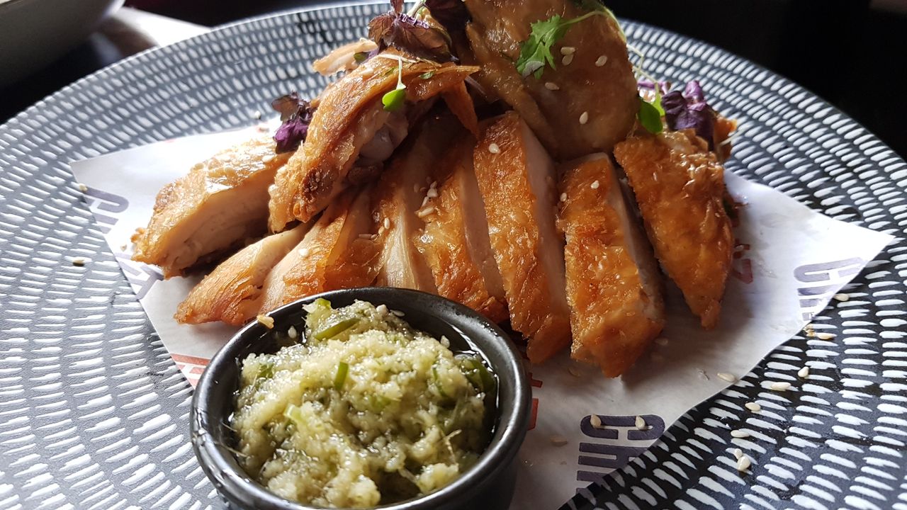 Twice-Cooked Crispy Half Chicken