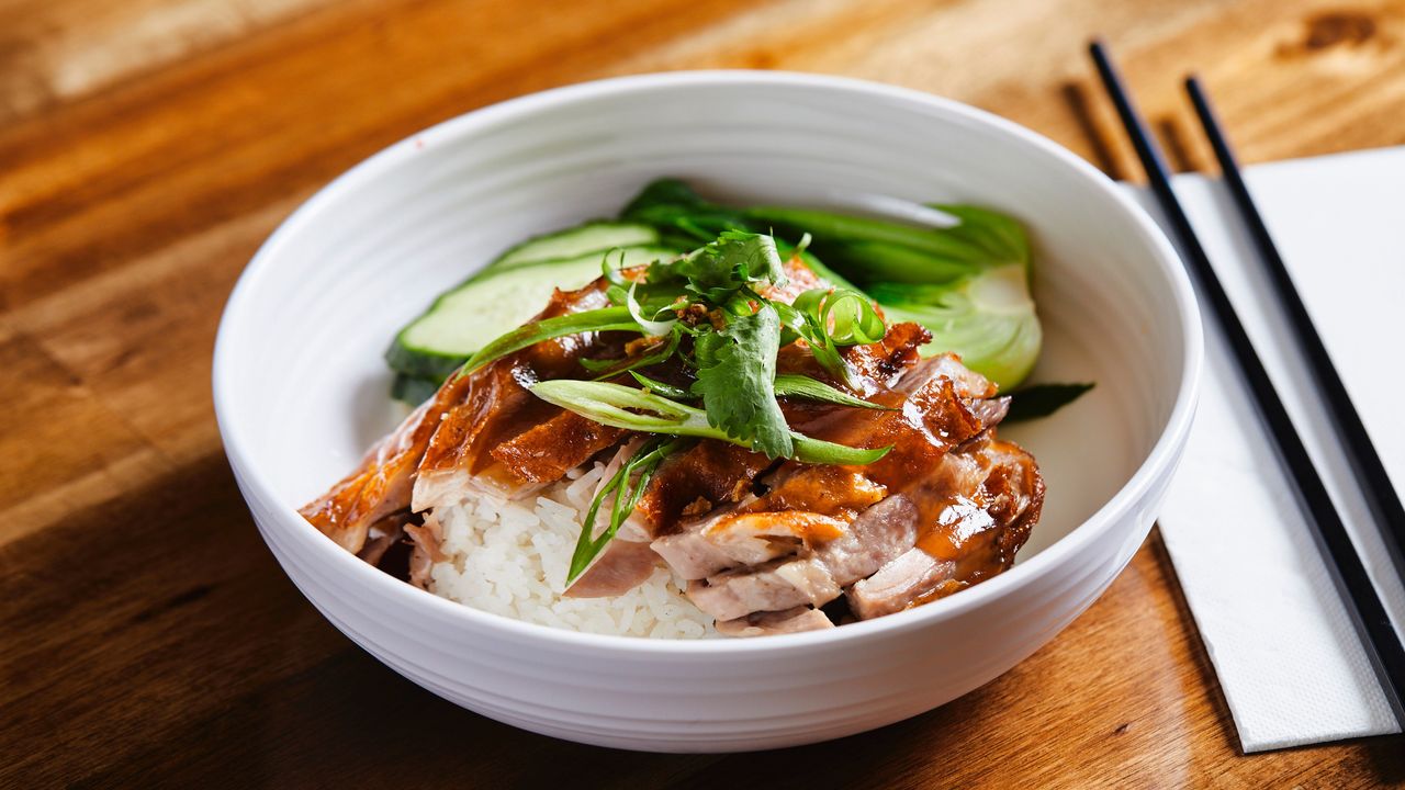 Roasted Duck on Rice