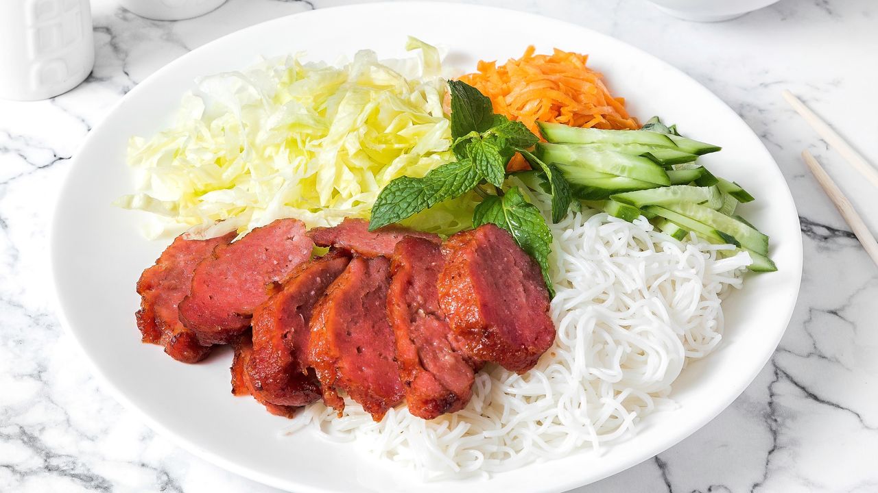 Nem Nuong Rice Vermicelli Noodle Salad