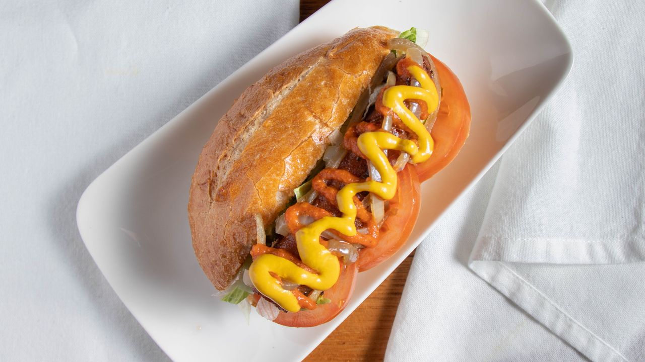 Vegan Snag Po'boy