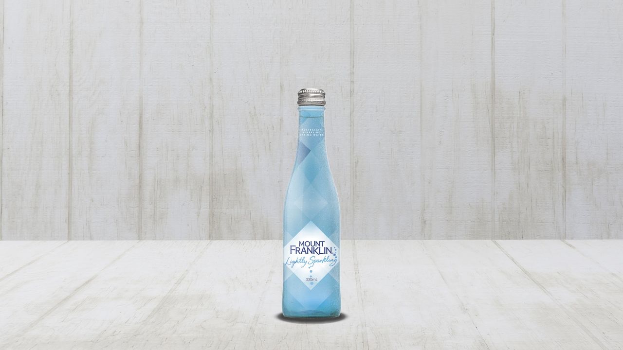 Mount Franklin Lightly Sparkling 330ml Bottle