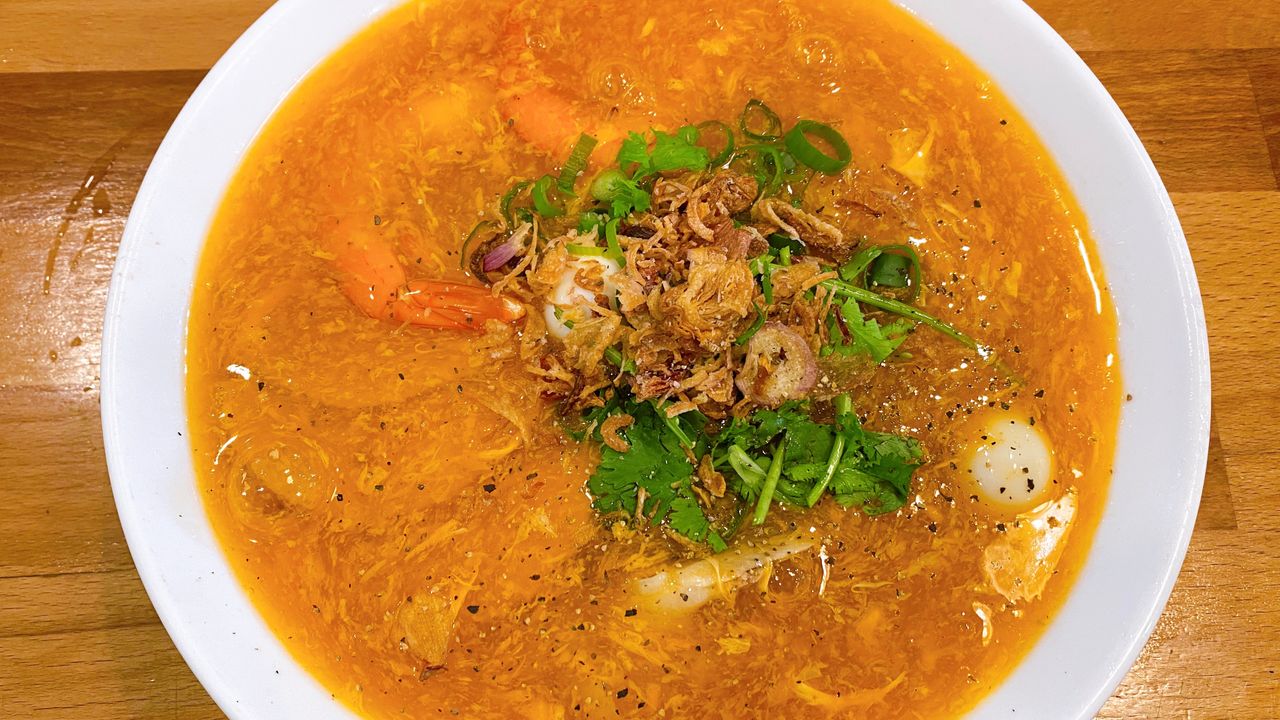 78. Dropped Rice Noodle Soup