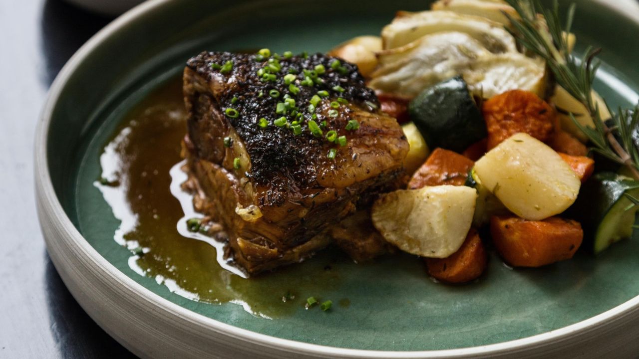 Slow Roasted Lamb Shoulder