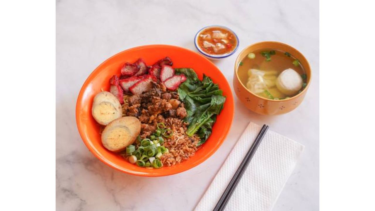 Mie Pangsit Medan (Spicy)