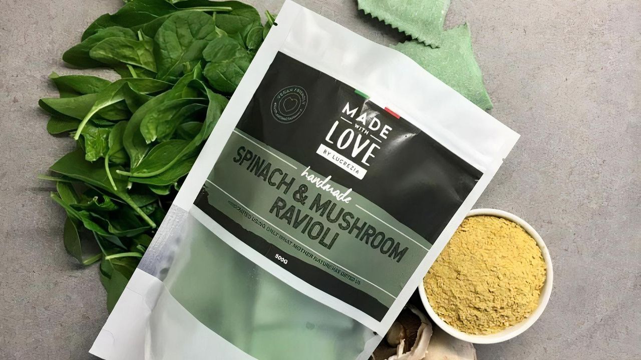 MWL Spinach & mushroom Ravioli 500g