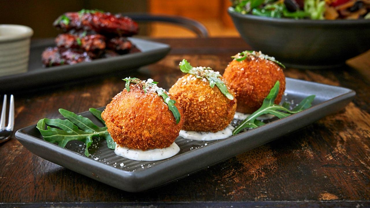 Mushroom Arancini (V)