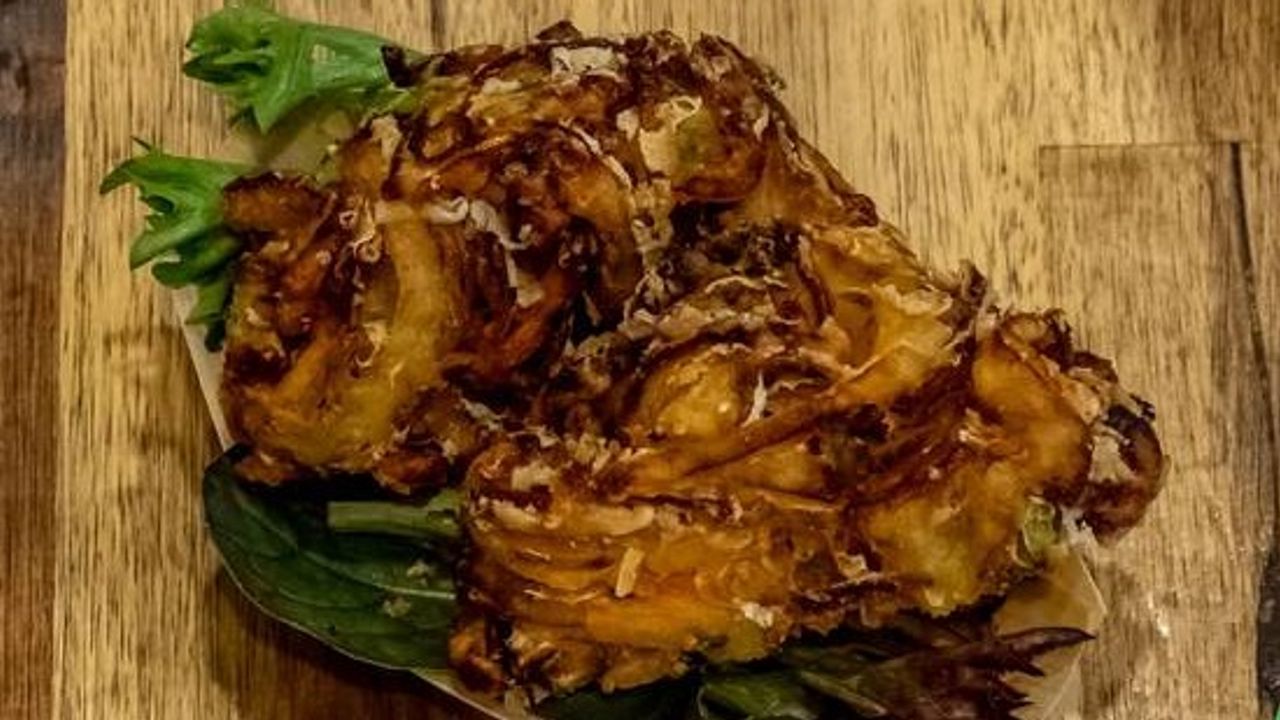 Veg Tempura Pancake