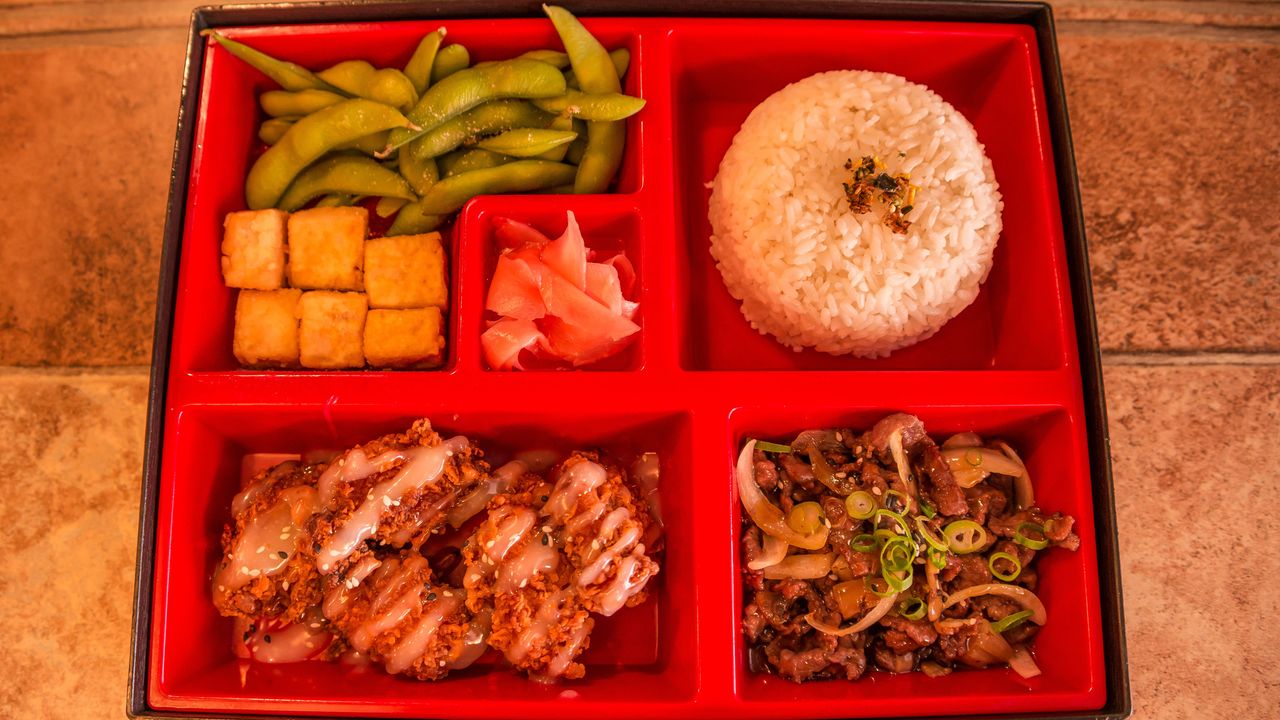 Karaage Chicken Deluxe Bento