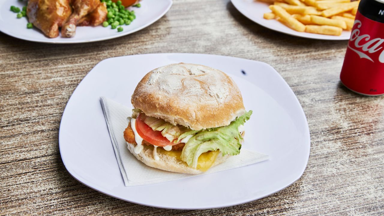 Chicken Schnitzel Burger