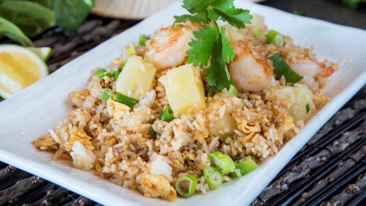 Pineapple & Prawns Fried Rice