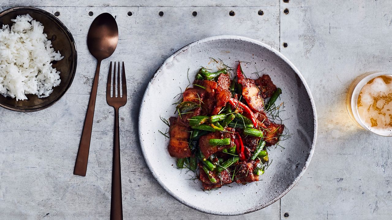 PRIK KHING CRISPY PORK BELLY