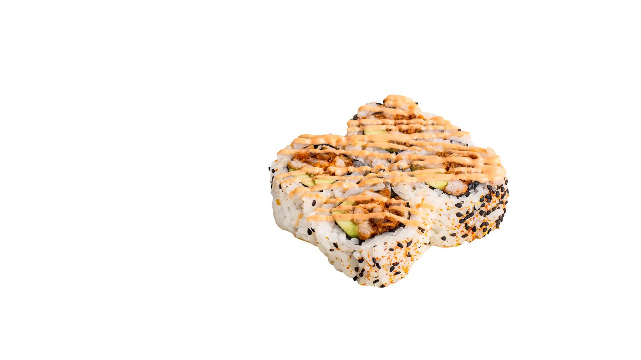 Spicy Chicken and Avocado Maki