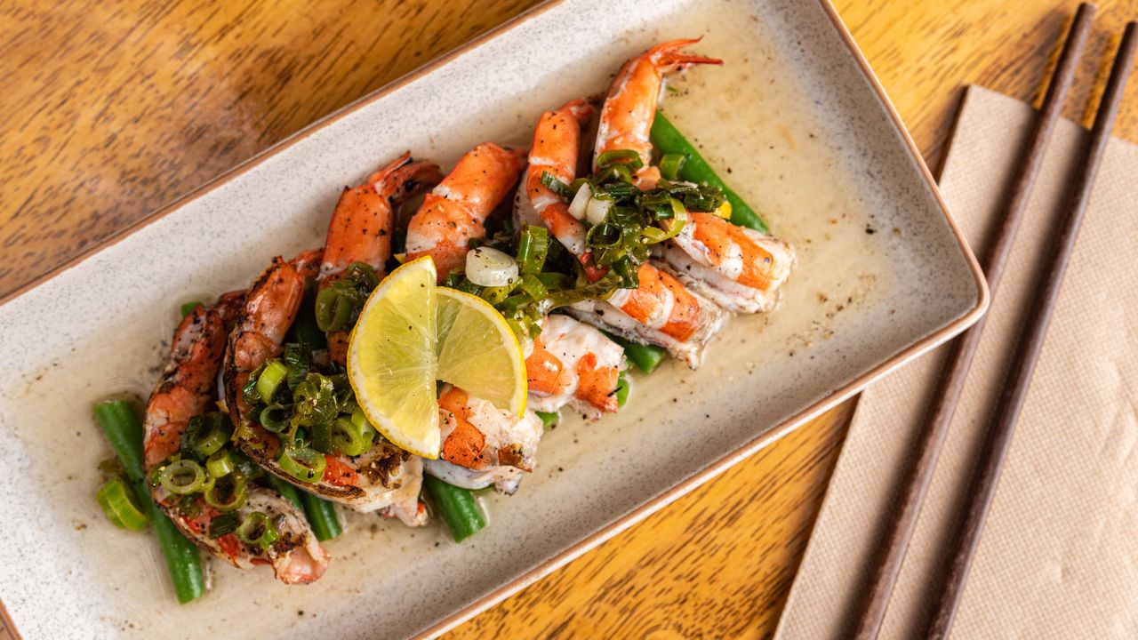 Lemon Pepper Tiger Prawns