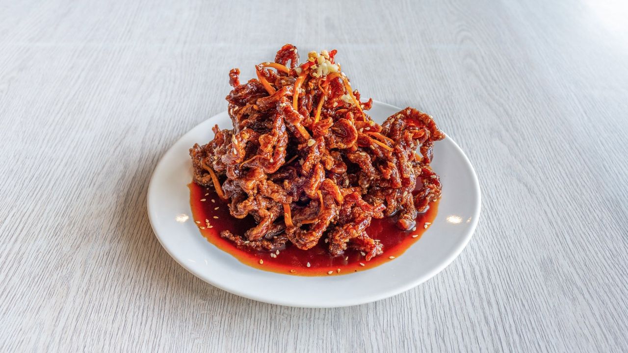 Shredded Dry Chilli Beef 乾燒牛肉絲