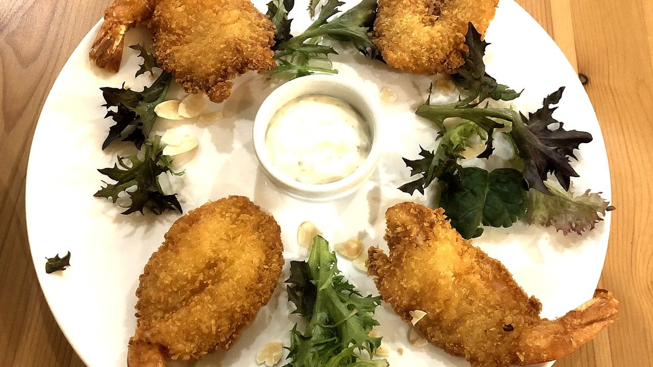 Fried King Prawns Cutlets (4 Pieces)