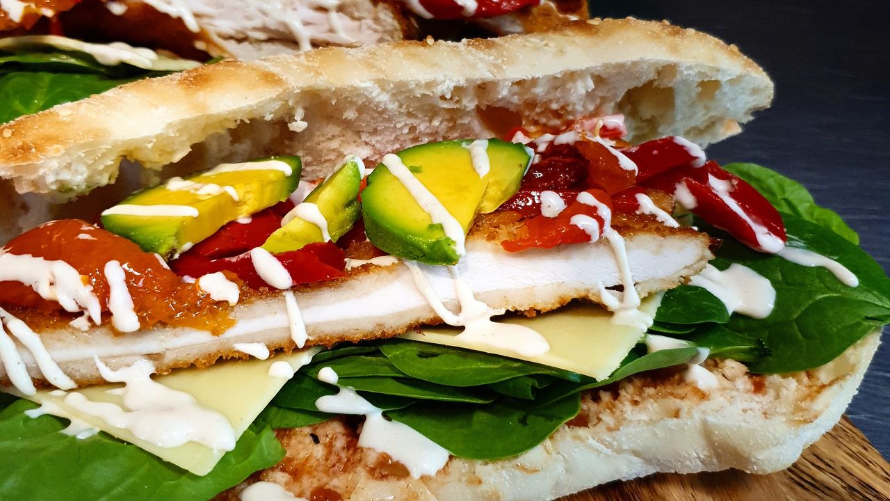 Chicken Focaccia