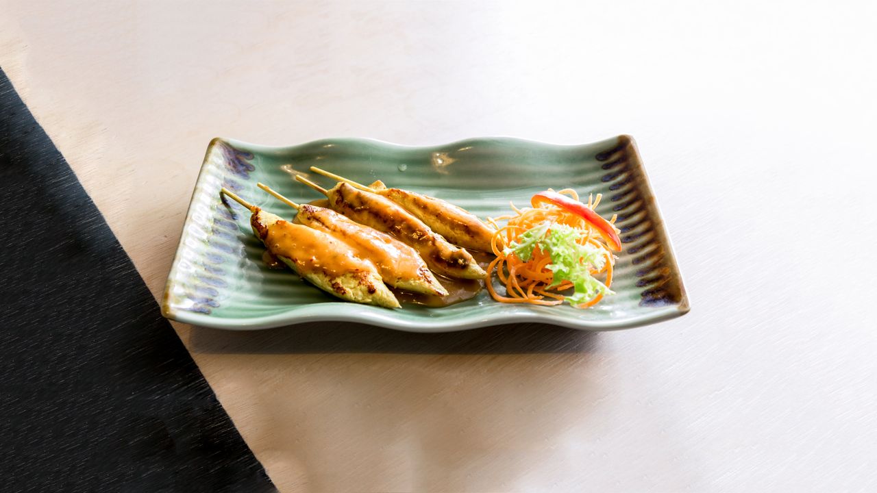 Chicken Satay (4 Pieces) (GF)