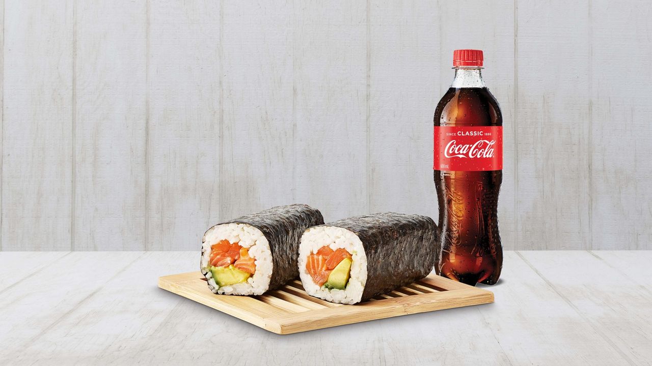 2 Sushi Rolls and 600ml Drink