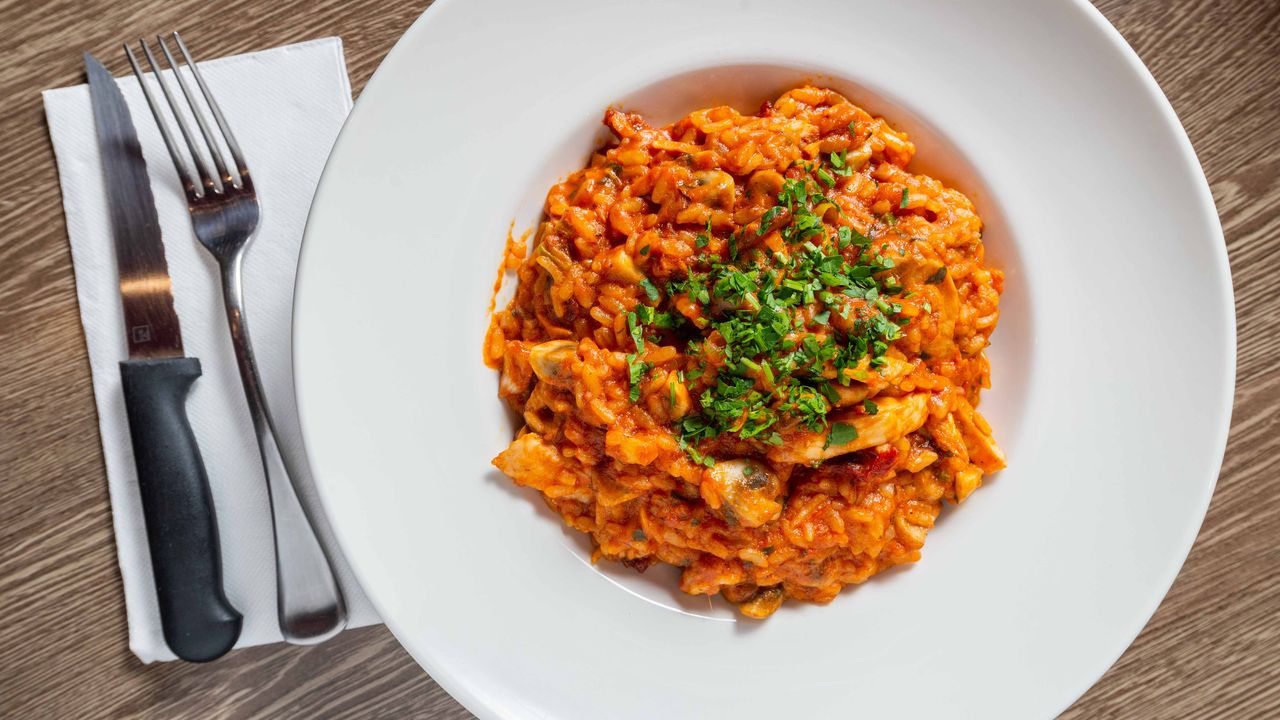 Chicken Mushroom Risotto