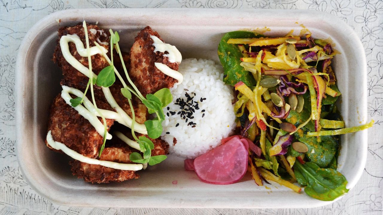 Salmon Bento