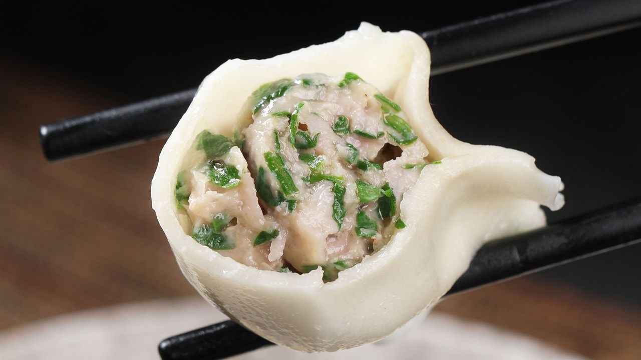Pork and Garlic Chive Dumplings
