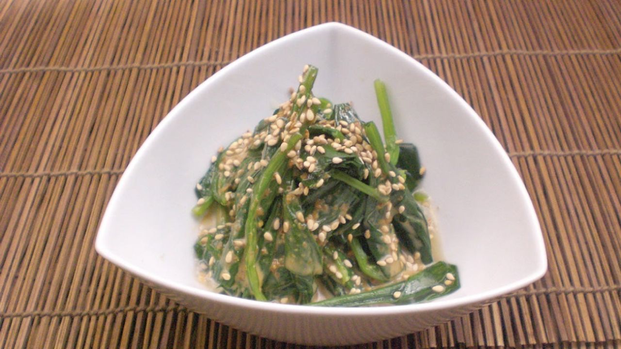 Steamed Spinach
