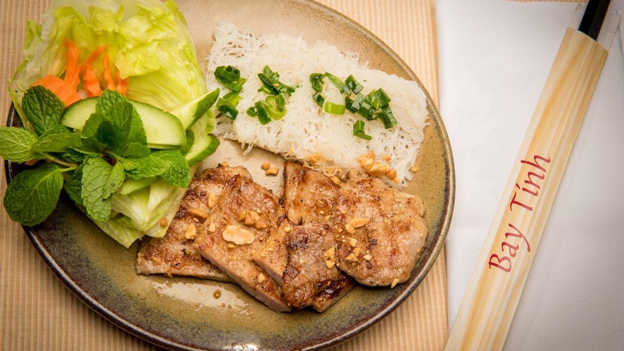 Grilled Pork Skewer - Heo Nuong (4 Pieces)