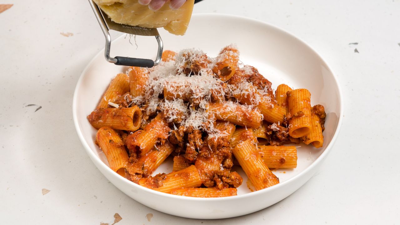 Rigatoni Sausage Ragu Pasta