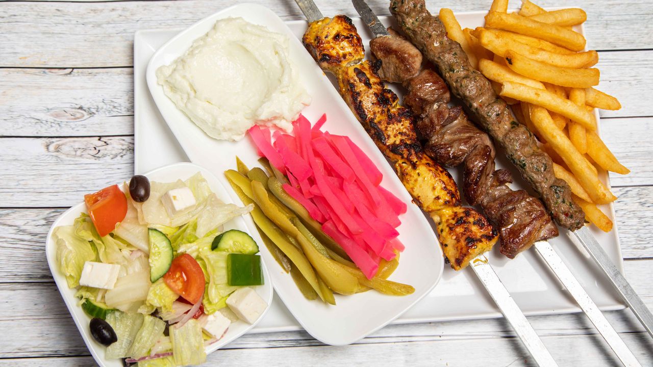 Cr Mixed Skewers Plate