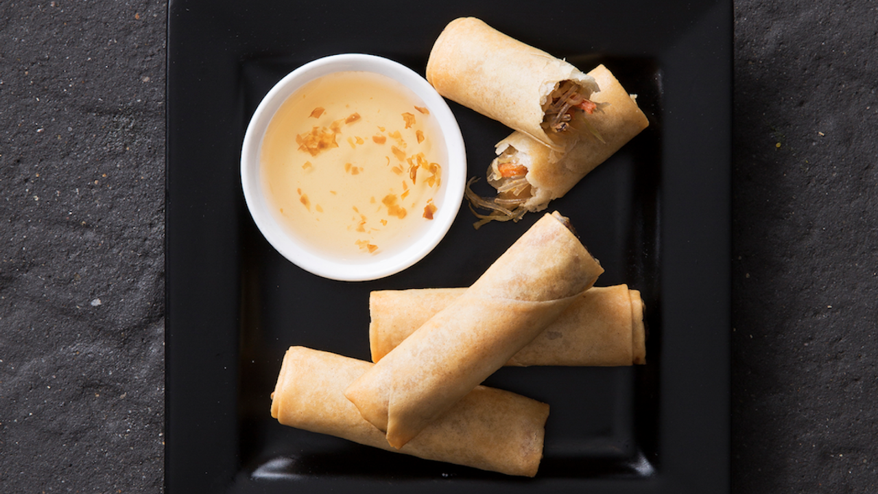 Vegetables Spring Rolls (4 Pieces)