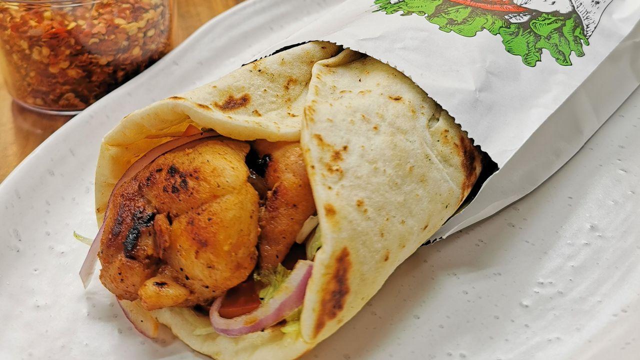Chicken Shish Wrap