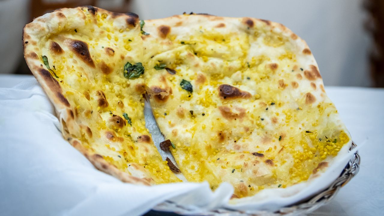 84. Garlic Naan