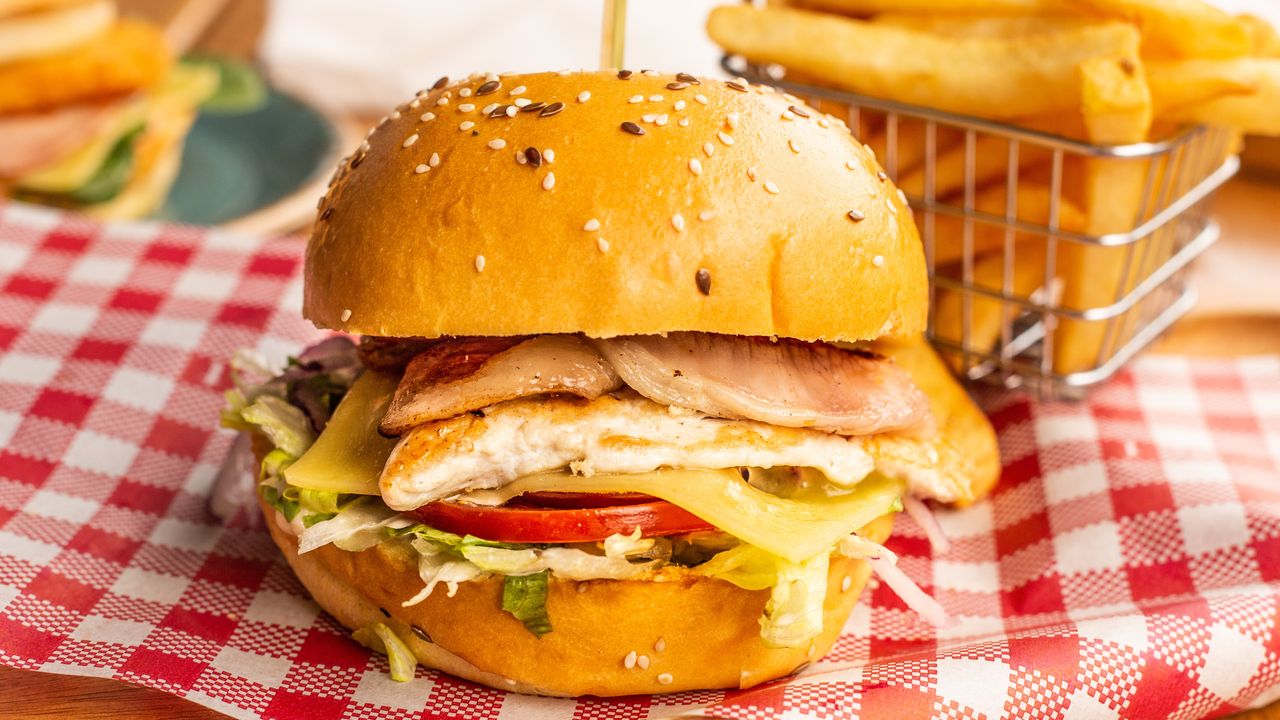 Grilled Chicken Burger