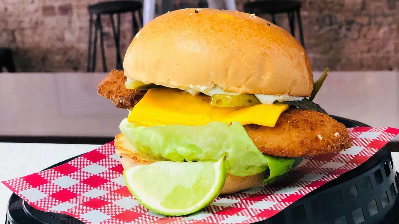 Battered Fish Burger