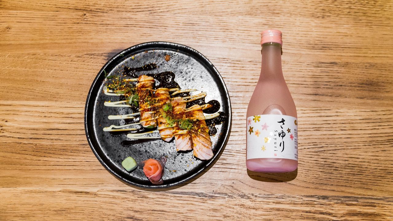 Seared Salmon Nigiri