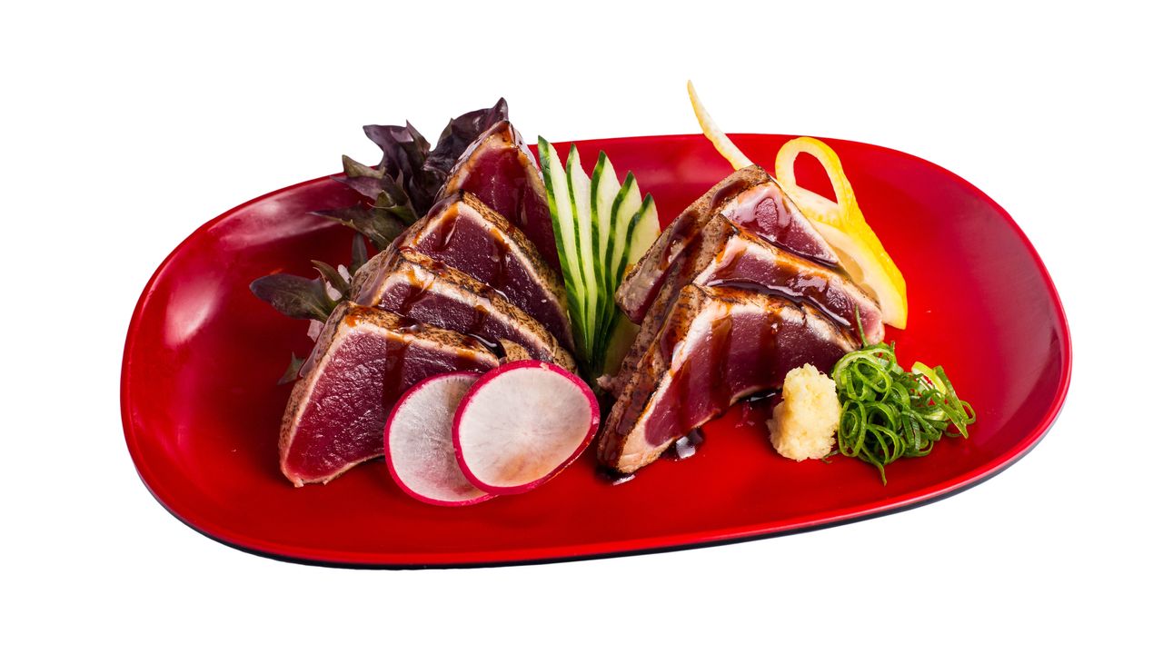 Seared Tuna Sashimi