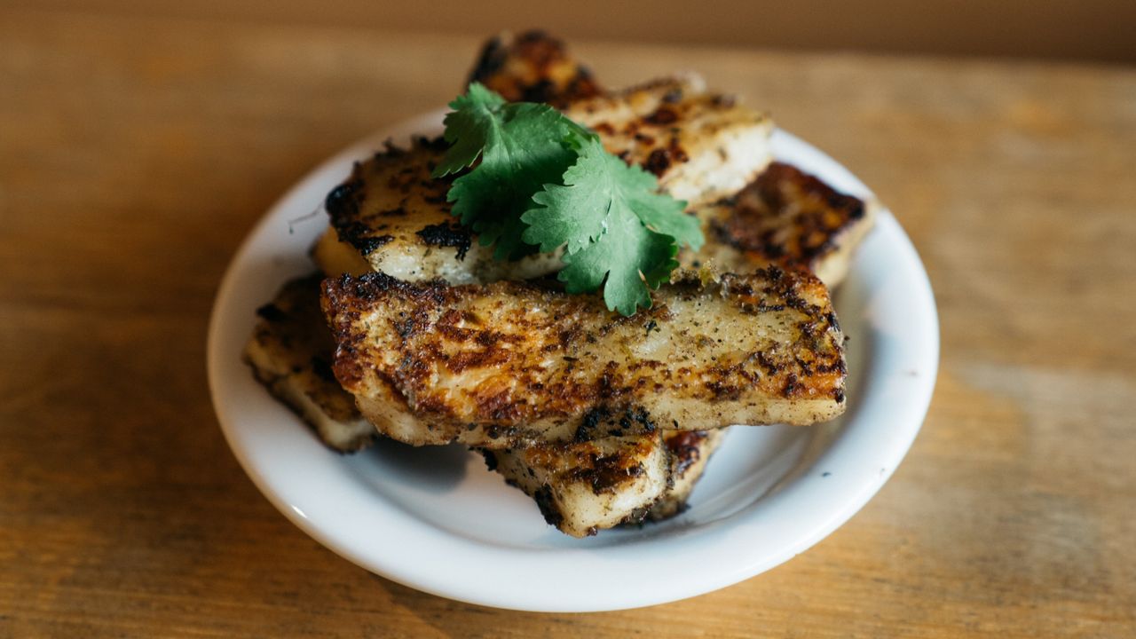 Jerk Halloumi Bites
