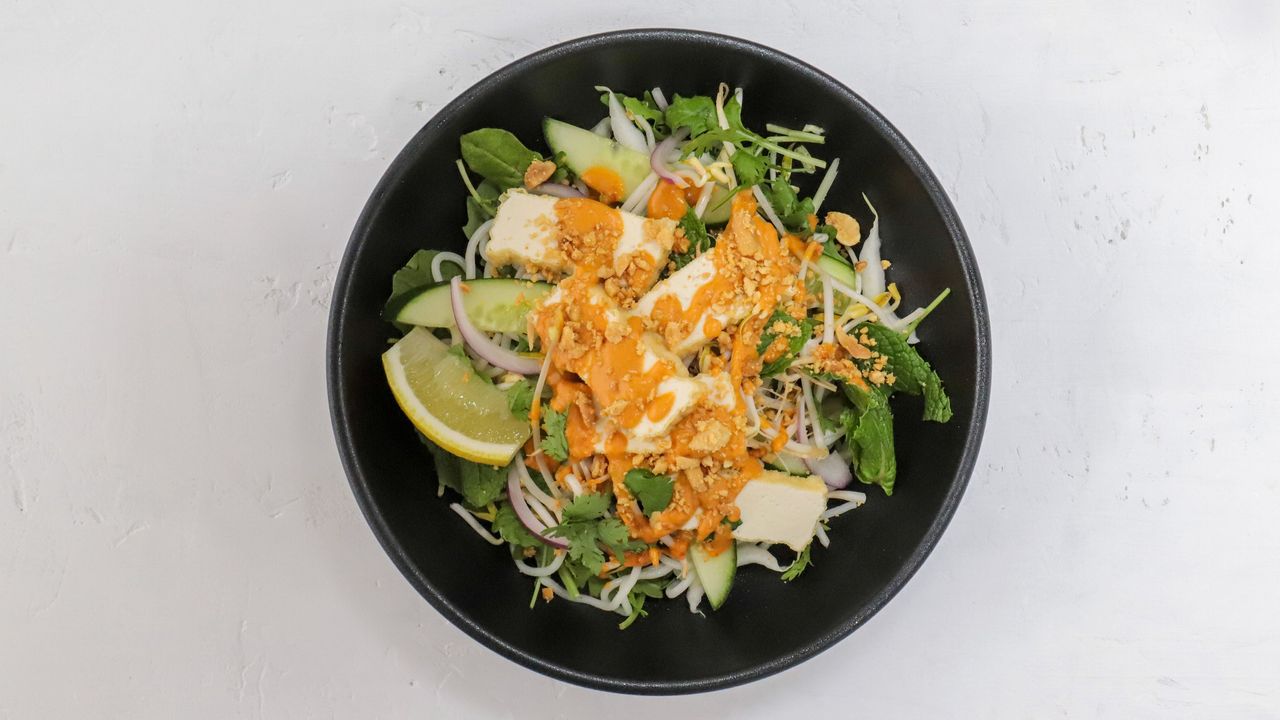 Chilli Tofu Vegan (Spicy)(GF)(N)