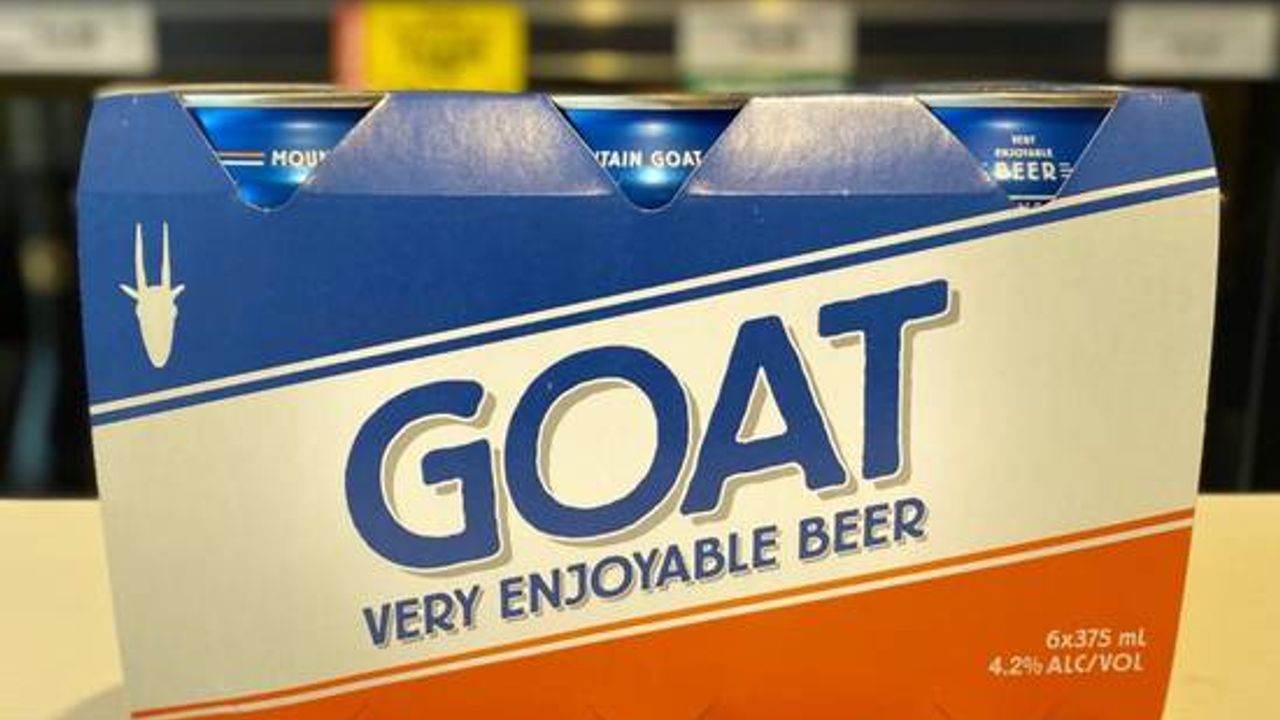 Goat Lager Cans (6 Pack)