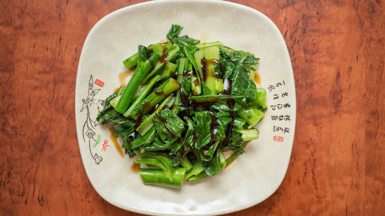 84. Fried Chinese Broccoli with Garlic
