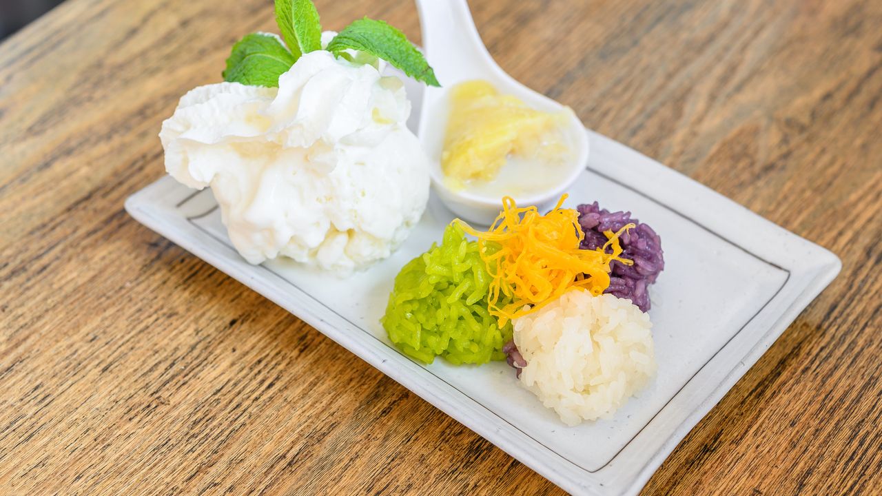 Durien Sticky Rice
