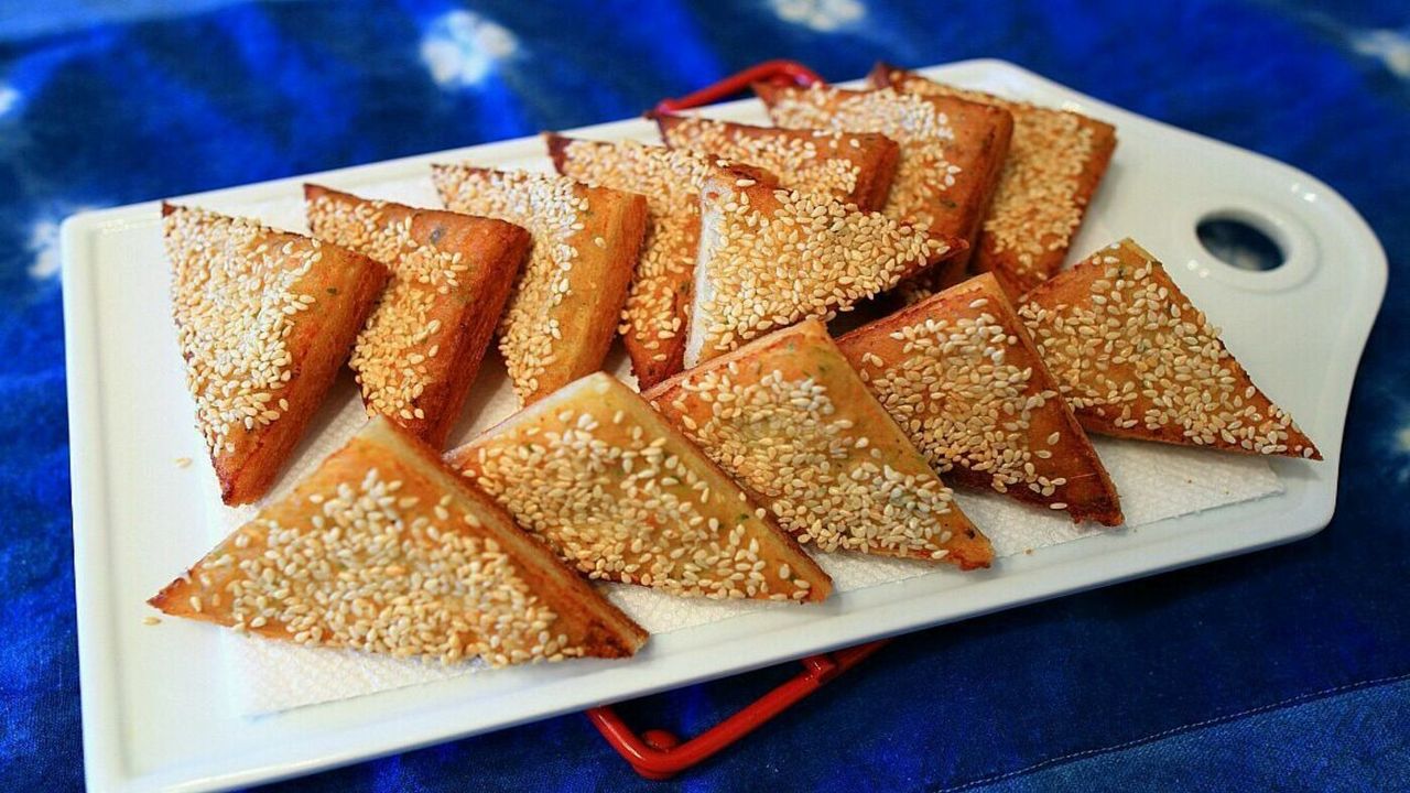 Sesame Prawns (2)
