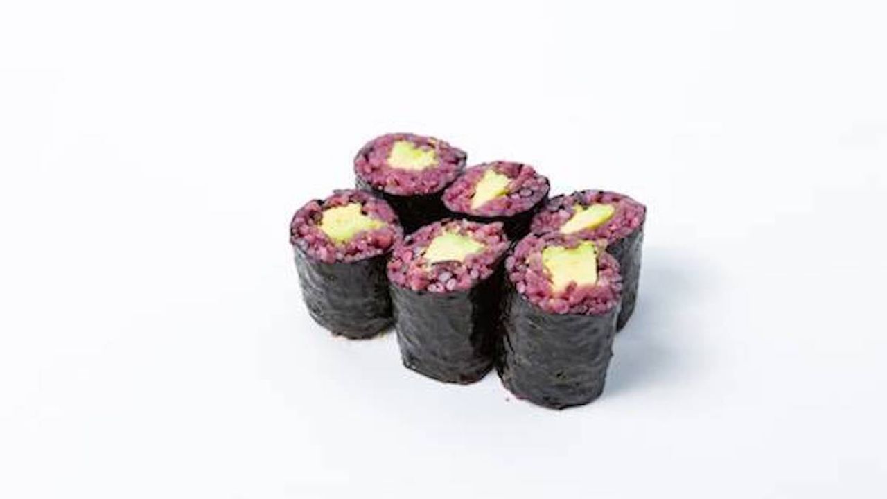 Black Rice Avocado Roll
